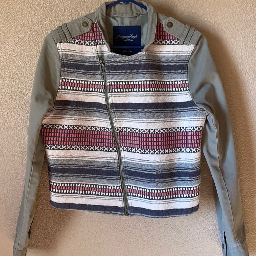 American Eagle Moto Jacket M